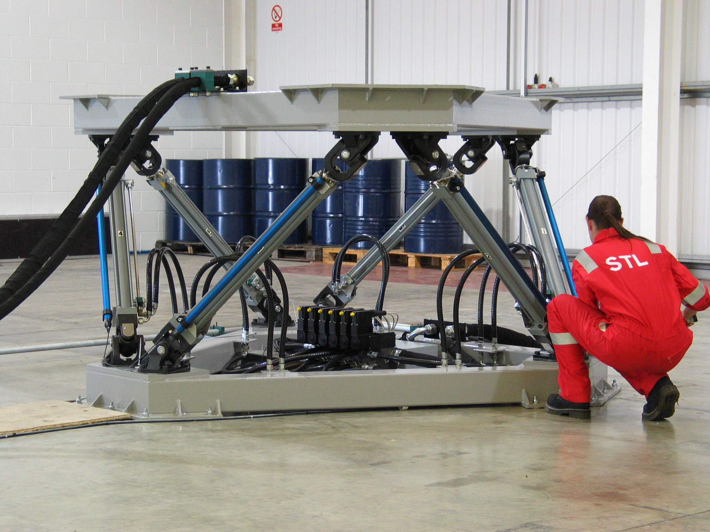 Photograph of STL's Motion platform