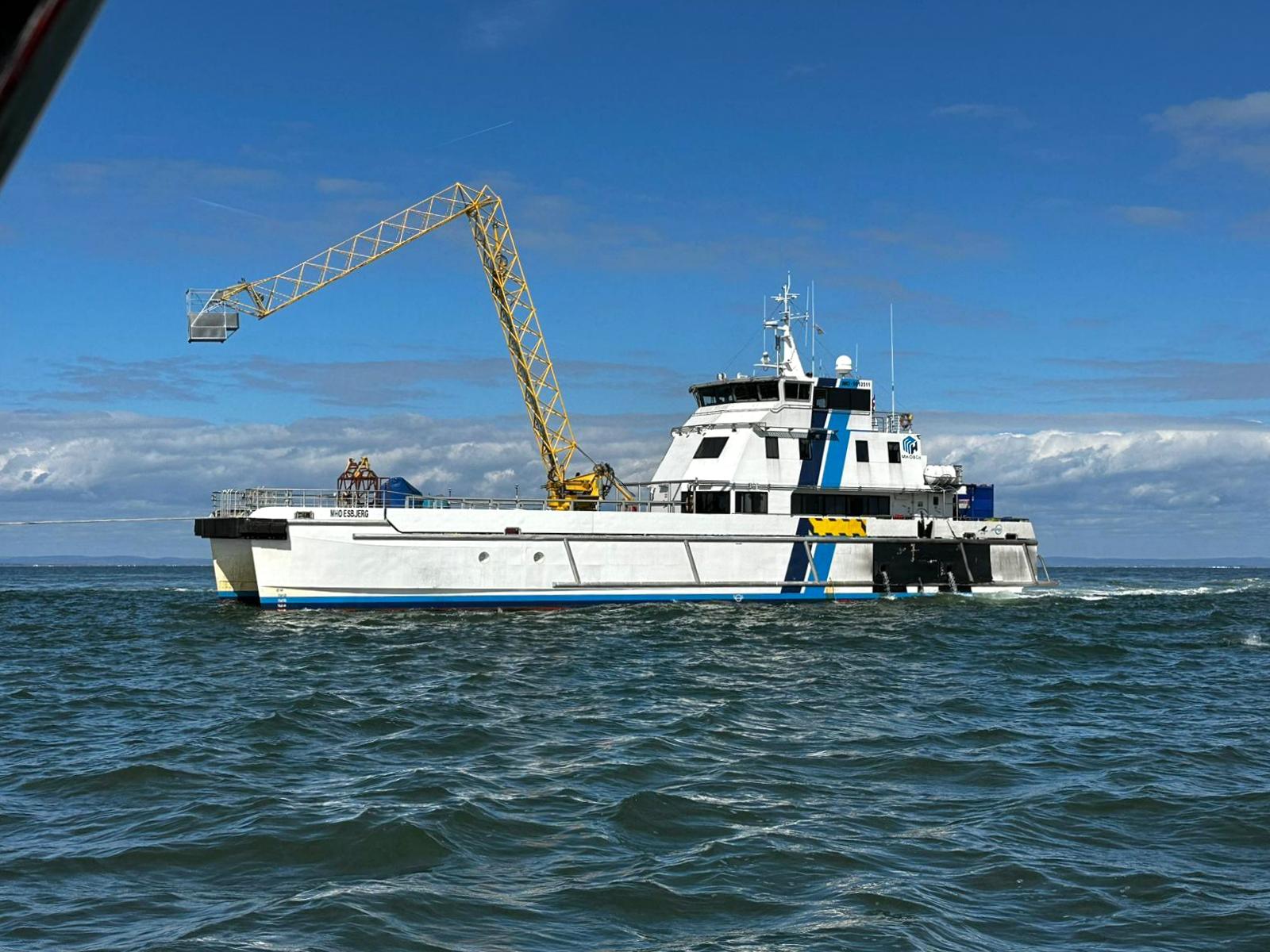 Photograph of Neptune system on vessel at sea