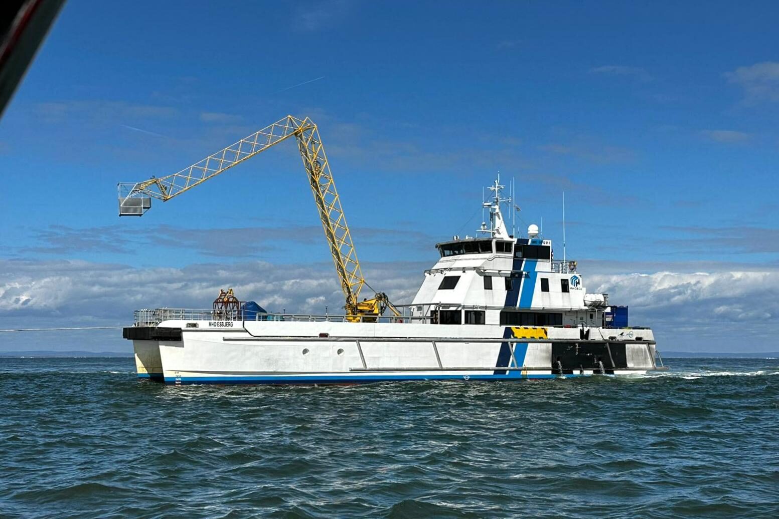 Photograph of Neptune system on vessel at sea
